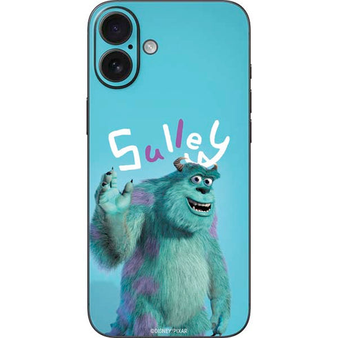Disney Monsters Inc. Sulley Portrait iPhone 16 Plus Skin