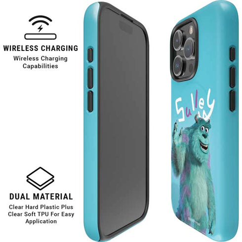 Disney Monsters Inc. Sulley Portrait iPhone 16 Pro Magsafe Impact Case