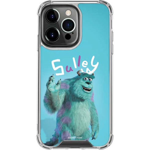 Disney Monsters Inc. Sulley Portrait iPhone 16 Pro Max Clear Case