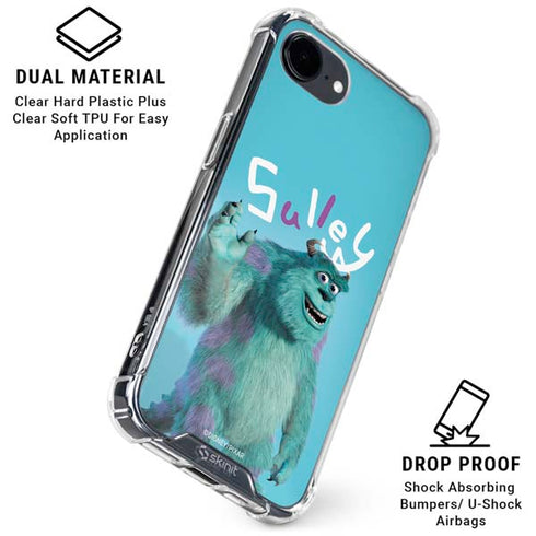 Disney Monsters Inc. Sulley Portrait iPhone 16e Clear Case