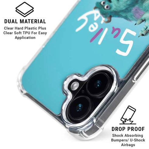 Disney Monsters Inc. Sulley Portrait iPhone 17 Clear Case
