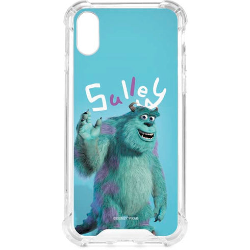 Disney Monsters Inc. Sulley Portrait iPhone XS Clear Case