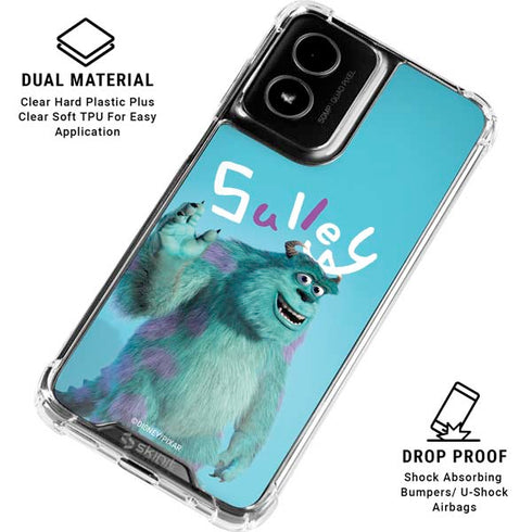 Disney Monsters Inc. Sulley Portrait Moto G Power 5G (2024) Clear Case