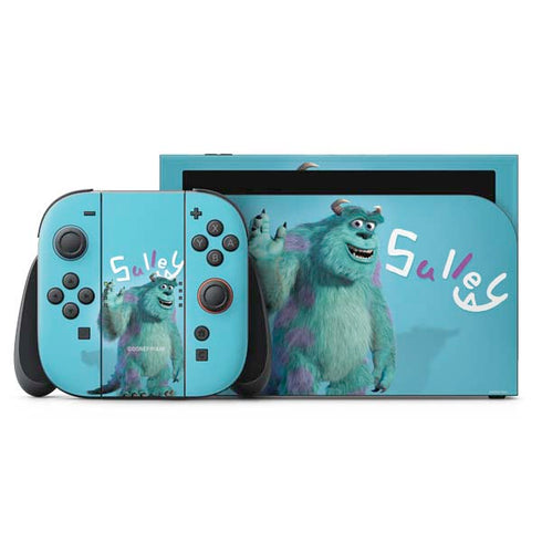 Disney Monsters Inc. Sulley Portrait Nintendo Switch 2 (2025) with Joy-Con Skin
