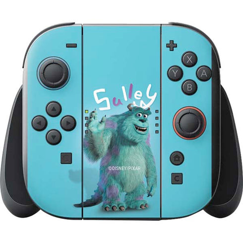Disney Monsters Inc. Sulley Portrait Nintendo Switch 2 (2025) with Joy-Con Skin