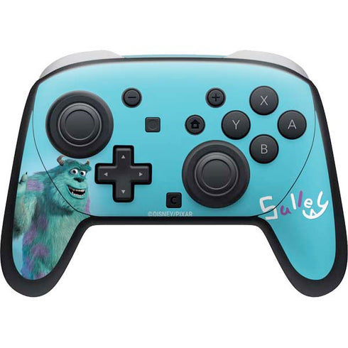 Disney Monsters Inc. Sulley Portrait Nintendo Switch 2 (2025) Pro Controller Skin