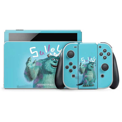 Disney Monsters Inc. Sulley Portrait Nintendo Skins
