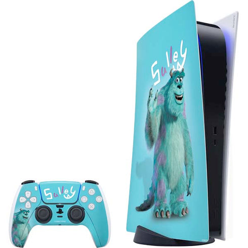 Disney Monsters Inc. Sulley Portrait PlayStation PS5 Skins