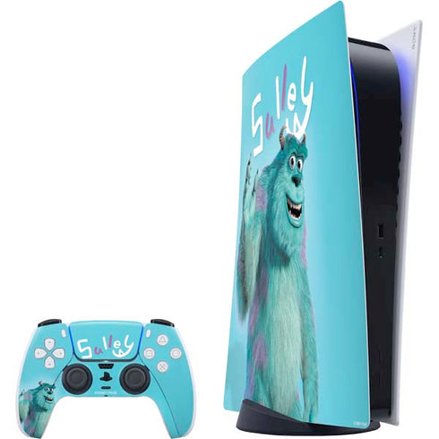 Disney Monsters Inc. Sulley Portrait PlayStation PS5 Skins
