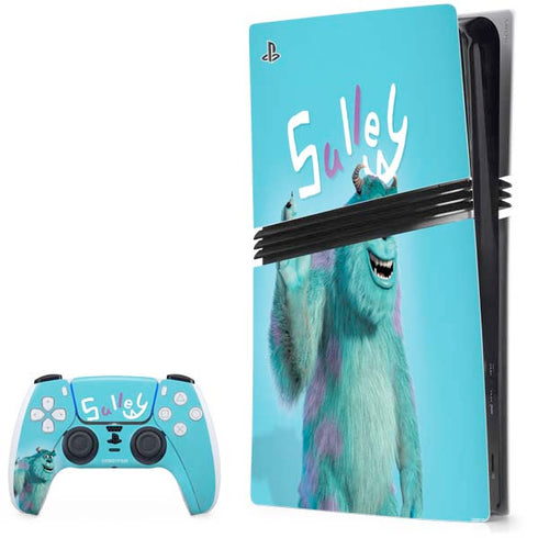 Disney Monsters Inc. Sulley Portrait PlayStation PS5 Skins