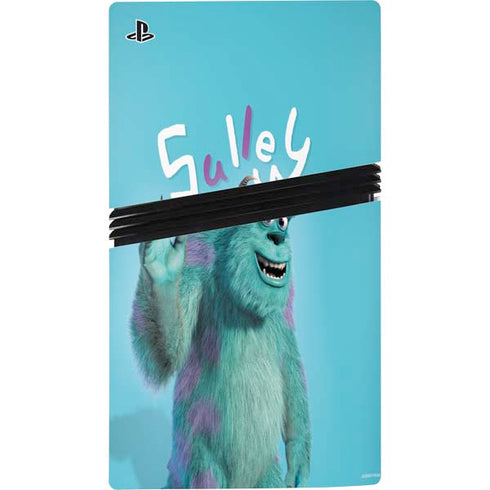 Disney Monsters Inc. Sulley Portrait PS5 Pro Disk Bundle Skin