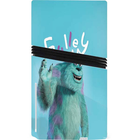 Disney Monsters Inc. Sulley Portrait PS5 Pro Disk Console Skin