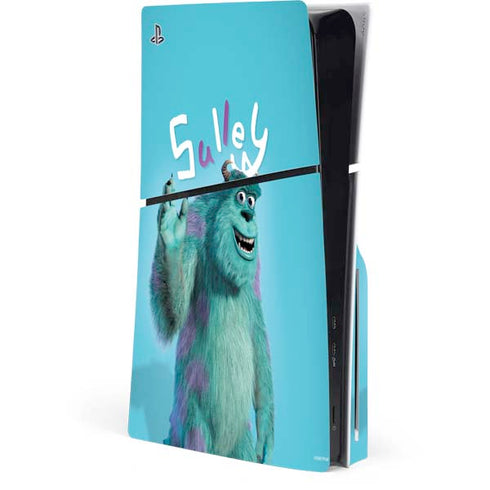 Disney Monsters Inc. Sulley Portrait PlayStation PS5 Skins