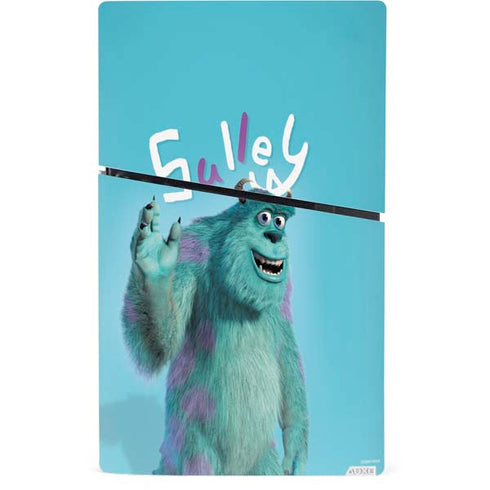 Disney Monsters Inc. Sulley Portrait PS5 Slim Digital Edition Console Skin