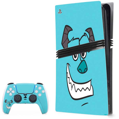Disney Monsters Inc. Sulley PS5 Pro Bundle Skin