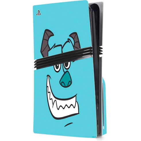 Disney Monsters Inc. Sulley PS5 Pro Disk Console Skin