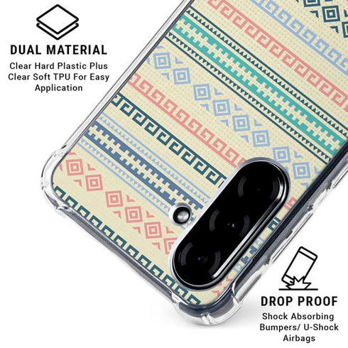Summer Pattern Galaxy A36 5G Clear Case