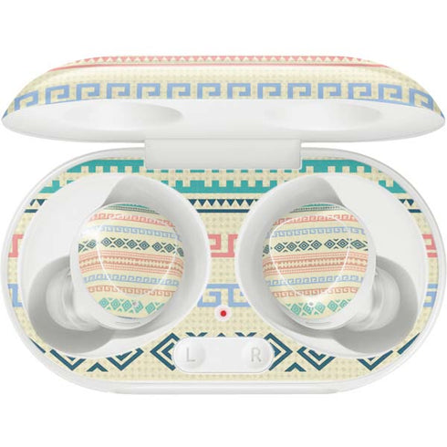 Summer Pattern Galaxy Buds Plus Skin