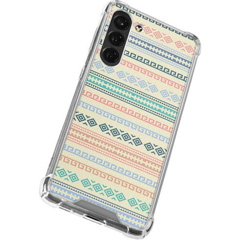 Summer Pattern Galaxy S24 FE Clear Case