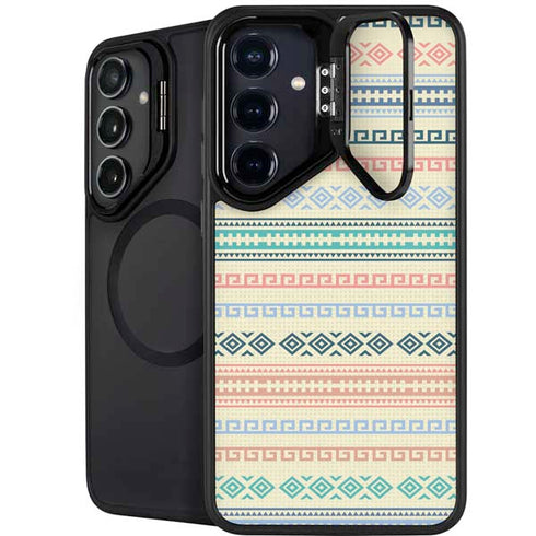 Summer Pattern Galaxy S25 Kickstand Case