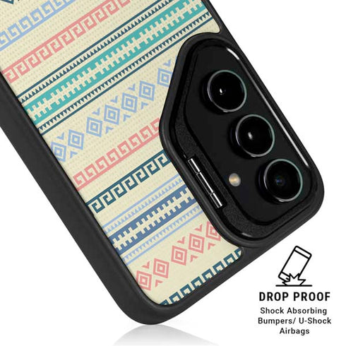 Summer Pattern Galaxy S25 Kickstand Case
