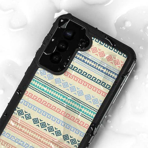 Summer Pattern Galaxy S24 Plus Waterproof Case
