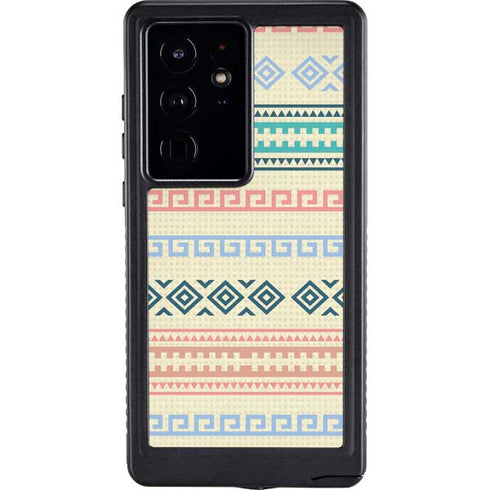 Summer Pattern Galaxy S24 Ultra Waterproof Case