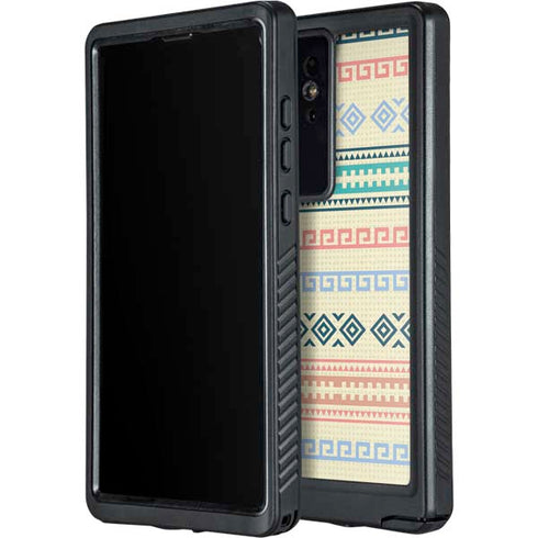 Summer Pattern Galaxy S24 Ultra Waterproof Case