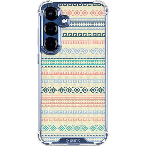 Summer Pattern Galaxy S25 Clear Case