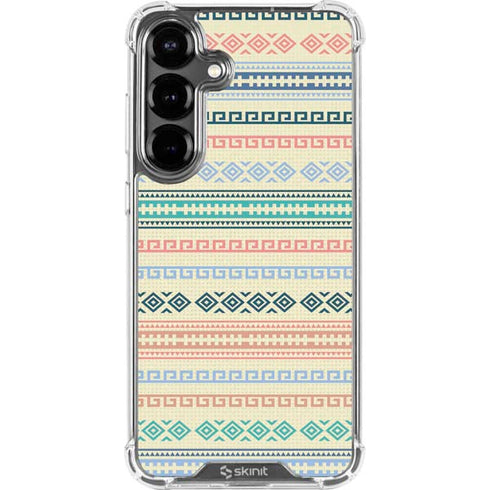 Summer Pattern Galaxy S26 Clear Case