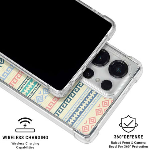 Summer Pattern Galaxy S26 Ultra Clear Case