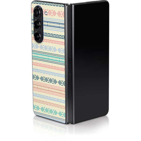 Summer Pattern Galaxy Z Fold5 5G Skin