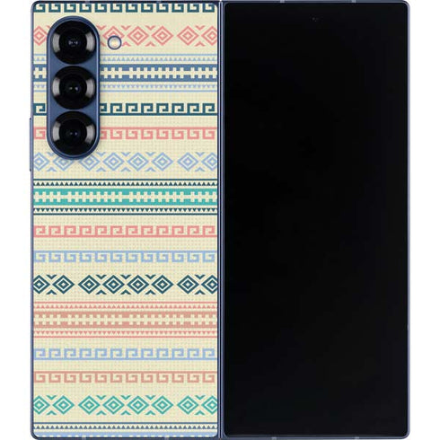 Summer Pattern Galaxy Z Fold6 Skin