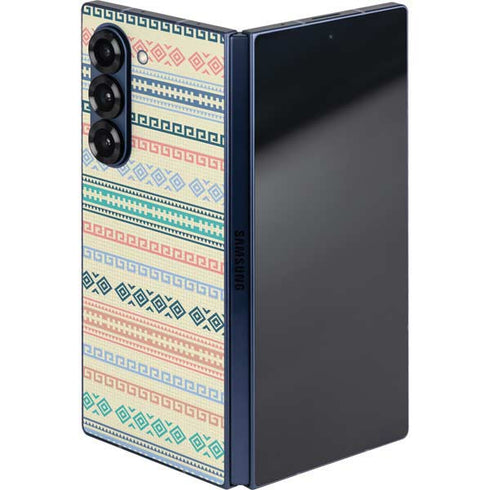 Summer Pattern Galaxy Z Fold6 Skin