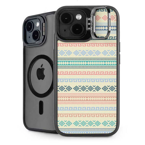 Summer Pattern iPhone 15 Kickstand Case