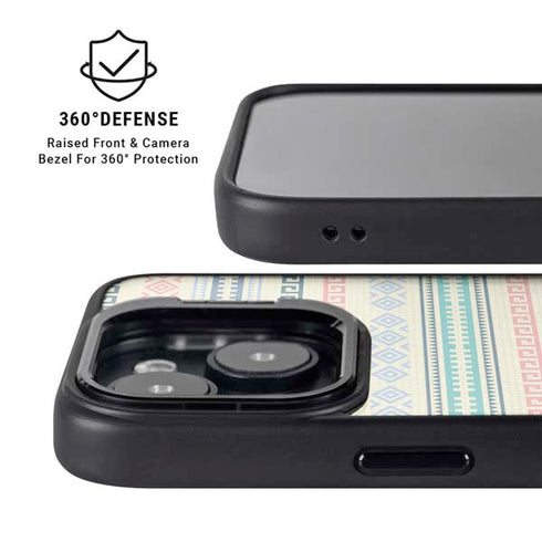 Summer Pattern iPhone 15 Plus Kickstand Case