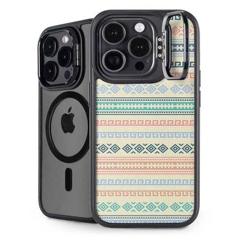 Summer Pattern iPhone 15 Pro Max Kickstand Case
