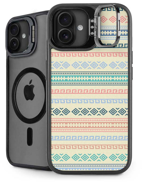 Summer Pattern iPhone 16 Kickstand Case