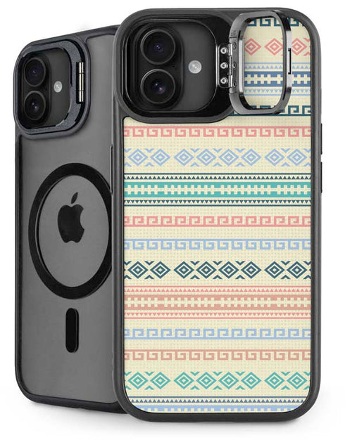 Summer Pattern iPhone 16 Plus Kickstand Case
