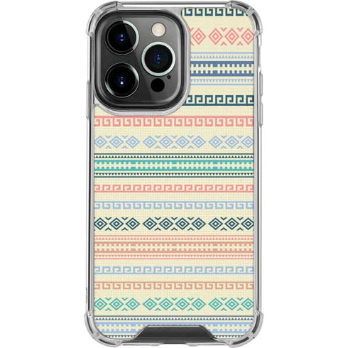 Summer Pattern iPhone 16 Pro Clear Case