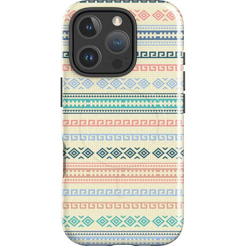 Summer Pattern iPhone 16 Pro Magsafe Impact Case