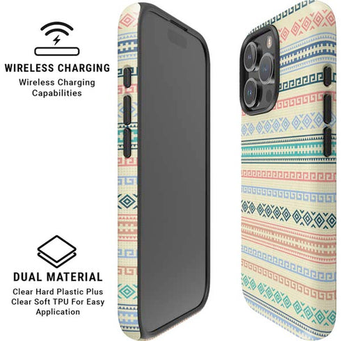 Summer Pattern iPhone 16 Pro Magsafe Impact Case