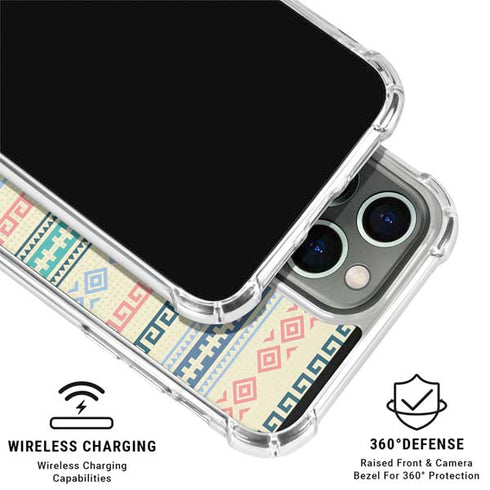 Summer Pattern iPhone 16 Pro Max Clear Case