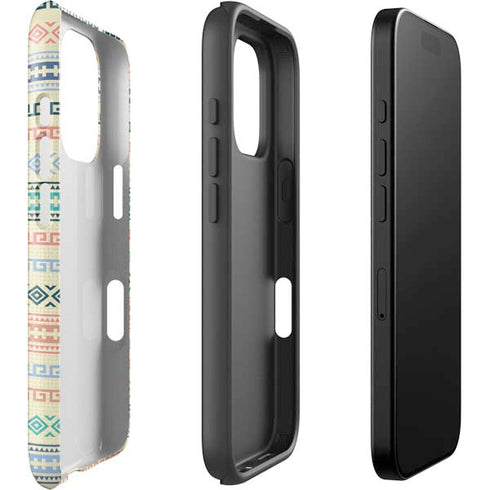 Summer Pattern iPhone 16 Pro Max Impact Case
