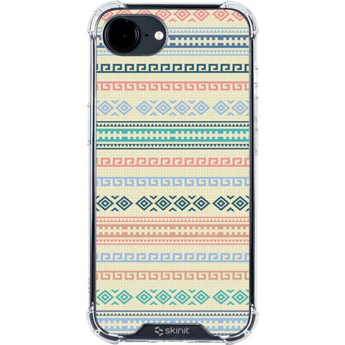 Summer Pattern iPhone 16e Clear Case