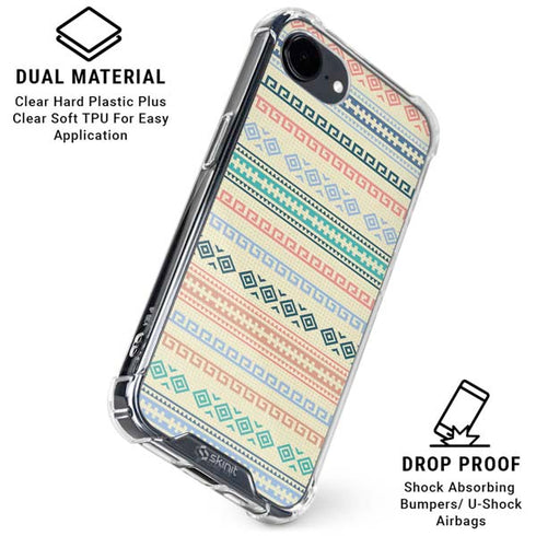 Summer Pattern iPhone 16e Clear Case