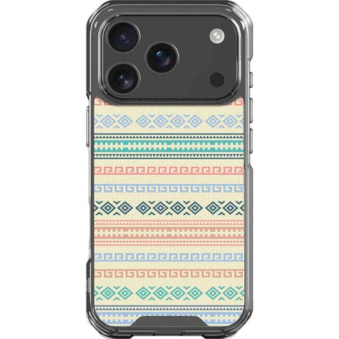 Summer Pattern iPhone 18 Pro Clear Case