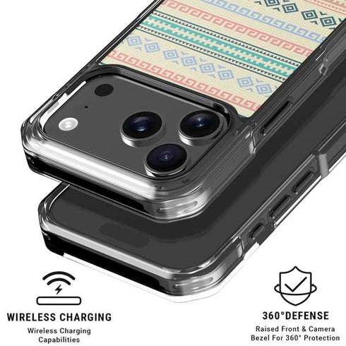 Summer Pattern iPhone 18 Pro Clear Case