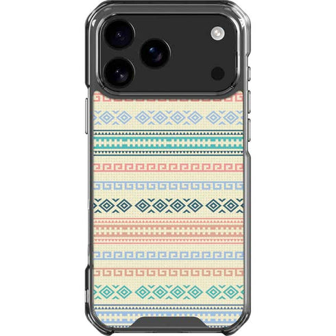 Summer Pattern iPhone 18 Pro Max Clear Case