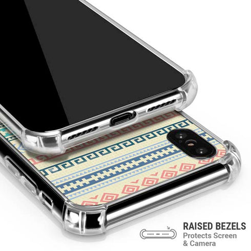Summer Pattern iPhone X/XS Clear Case